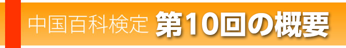 第10回試験の概要
